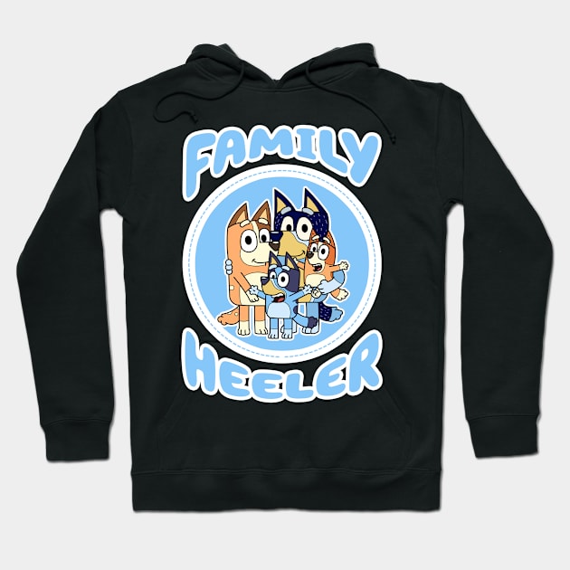 Family Heeler Hoodie by Fazar.Sisadboy